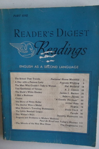 Reader's Digest Readings Part One