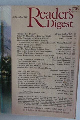 Reader's Digest September 1975