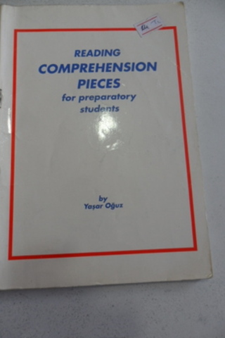 Reading Comprehension Pieces For Preparatory Students Yaşar Oğuz