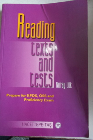 Reading Texts and Tests Nuray Lük