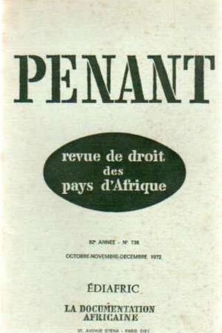 Recueil Penant