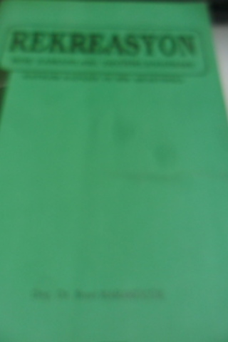 Rekreasyon Boş Zamanları Değerlendirme Suat Karaküçük