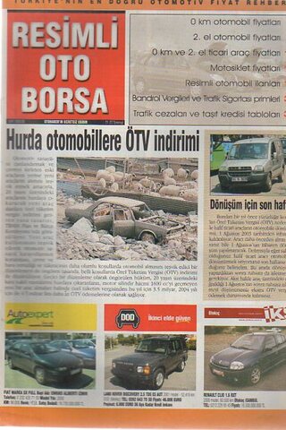 Resimli Oto Borsa Dergisi 2003 / 30