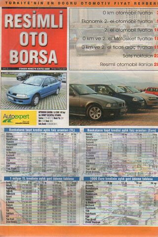 Resimli Oto Borsa Dergisi 2004 / 15