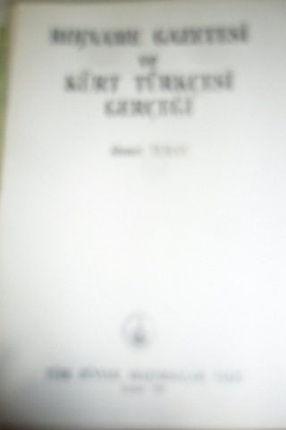 Rojname Gazetesi ve Kürt Türkçesi Gerçeği