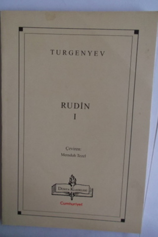 Rudin I Ivan Sergeyeviç Turgenyev