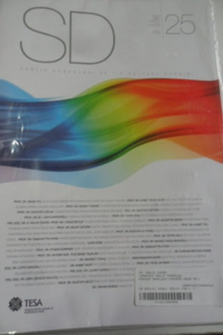 Sağlık Düşüncesi ve Tıp KÜltürü Dergisi 2013 / 25