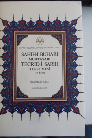 Sahih-i Buhari Muhtasarı Tecrid-i Sarih Tercemesi ve Şerhi 3.Cilt