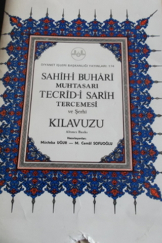 Sahih-i Buhari Muhtasarı Tecrid-i Sarih Tercemesi ve Şerhi Kılavuzu