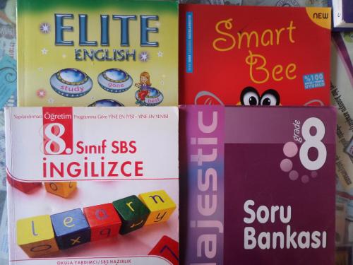 8. Sınıf İngilizce Kitapları / 4 Adet
