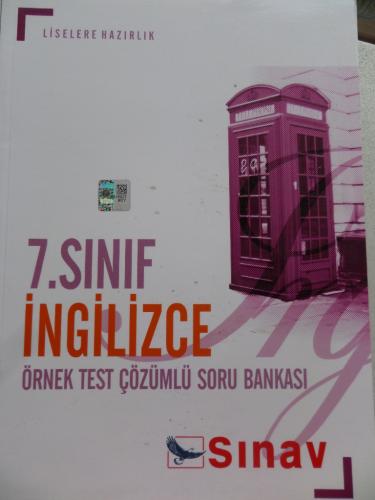7. Sınıf İngilizce Örnek Test Çözümlü Soru Bankası