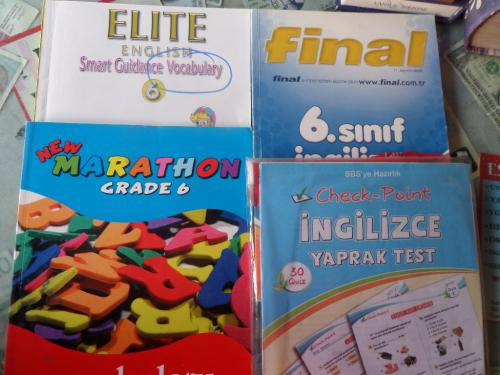 6. Sınıf İngilizce Karışık Set / Adet