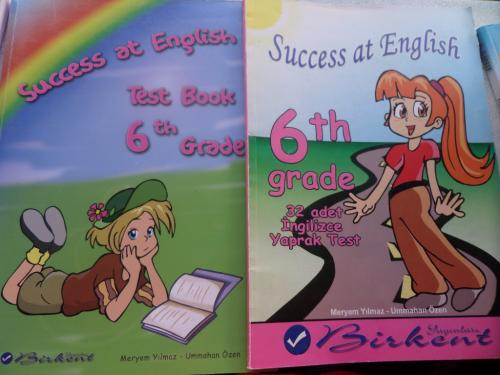 6th Grade Success At English Test Book + Yaprak Test Meryem Yılmaz