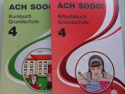 Ach Sooo! Kursbuch Grundschule 4 + Arbeitsbuch Grundschule 4 / A1 Gamz