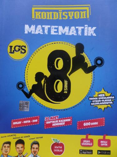 8. Sınıf LGS Kondisyon Matematik 30 Adet Kazanım Denemesi