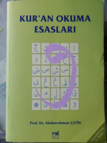 Kur'an Okuma Esasları Abdurrahman Çetin