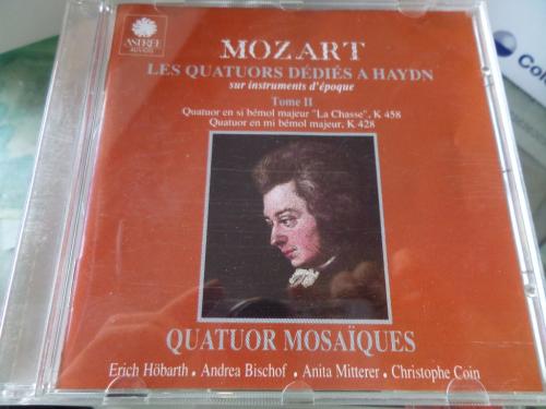 Mozart Les Quatuors Dedies A Haydn Sur Instruments D'epoque Tome II