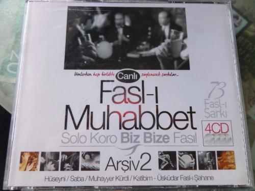 Fasl-ı Muhabbet Solo Koro Biz Bize Fasıl Arşiv 2 / 4 VCD