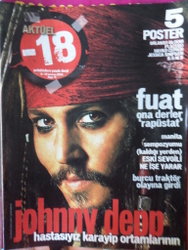Aktüel -18 Dergisi 2006 / 11 - Johnny Deep