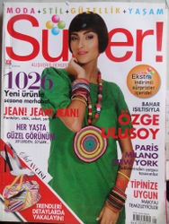 Süper Alışveriş Dergisi 2008 / 02 - Özge Ulusoy