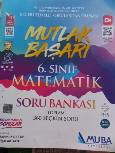 6. Sınıf Matematik Soru Bankası Mutlak Başarı Mahmut Oktay