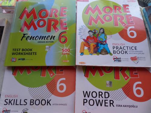 More & More 6 İngilizce Set / 4 Kitap Orhan Bütün