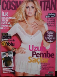 Cosmopolitan 2012 / 11 - Kate Upton'ın İç Dünyası