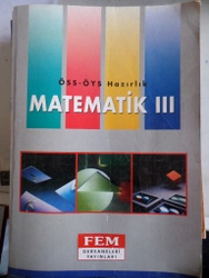 ÖSS ÖYS Hazırlık Matematik III