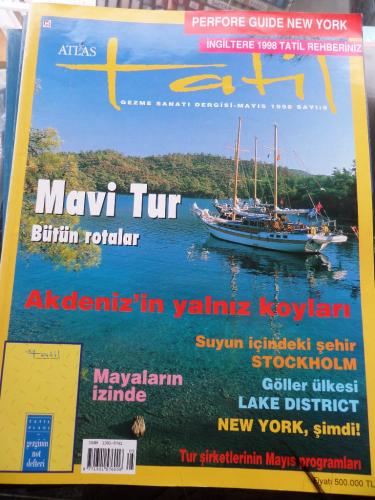Atlas Tatil Gezme Sanatı Dergisi 1998 / 5