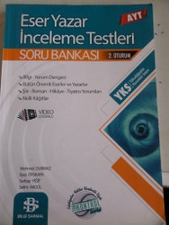 Eser Yazar İnceleme Testleri Soru Bankası 2. Oturum