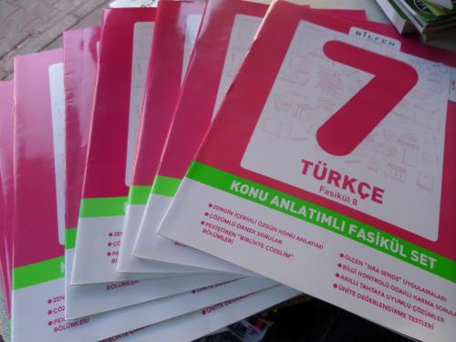 7. Sınıf Türkçe Konu Anlatımlı Fasikül Set