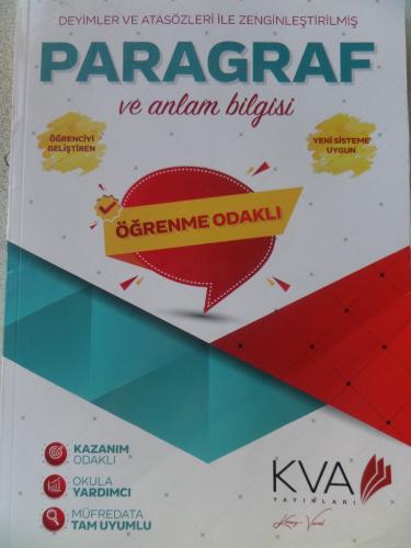 Paragraf Ve Anlam Bilgisi