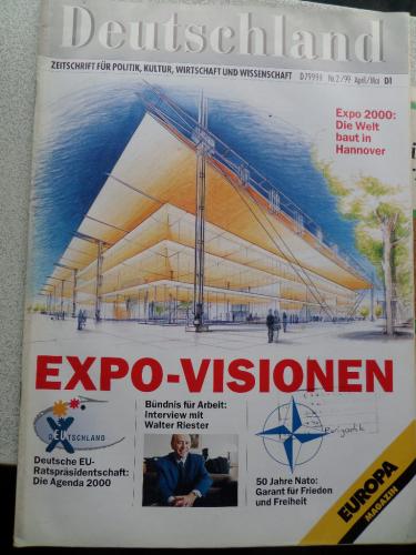 Deutschland 1999/2 Expo-Visionen