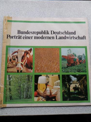 Bundesrepublik Deutschland Portrat Einer Modernen Landwirtschaft