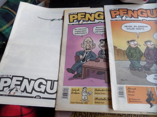 Haftalık Penguen Dergisi 2015 / 42-45-46 / 3 Adet