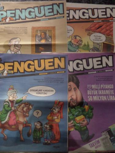 Haftalık Penguen Dergisi 2014 / Sayı: 47-48-50-52 / 4 Adet