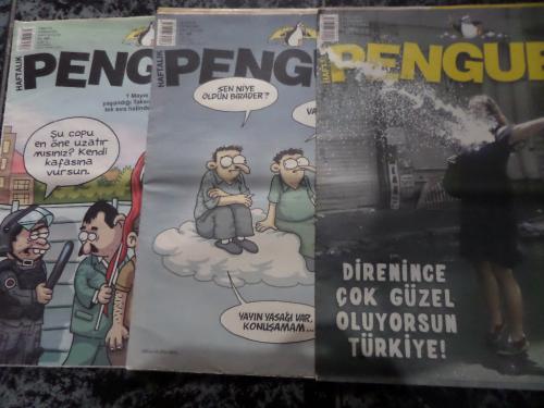 Haftalık Penguen Dergisi 2013 / Sayı: 18-20-23 / 3 Adet
