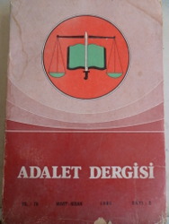 Adalet Dergisi 1985 / 2