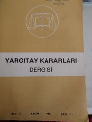 Yargıtay Kararları Dergisi 1980 / 11