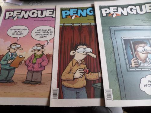 Haftalık Penguen Dergisi 2017 / Sayı: 3-7-9 / 3 Adet