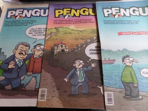 Haftalık Penguen Dergisi 2017 / Sayı: 10-11-12 / 3 Adet