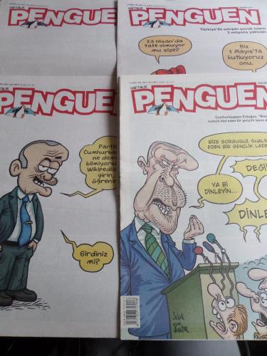 Haftalık Penguen Dergisi 2017 / Sayı: 16-17-18-19 / 4 Adet