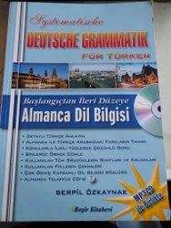 Systematische Deutsche Grammatik Für Türken Almanca Dil Bilgisi CD'li 