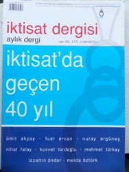 İktisat Dergisi Sayı: 456 / İktisat'ta Geçen 40 Yıl
