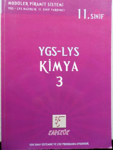 11. Sınıf YGS LYS Kimya 3