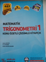 Matematik Trigonometri 1 Konu Özetli Çözümlü Kitapçık
