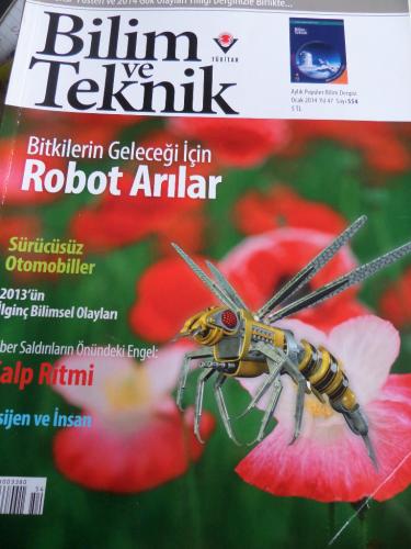 Bilim Ve Teknik 2014 / 554 Bitkilerin Geleceği İçin Robot Arılar