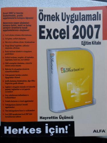 Örnek Uygulamalı Excel 2007 Eğitim Kitabı Hayrettin Üçüncü