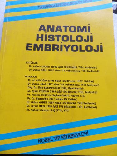 Anatomi Histoloji Embriyoloji