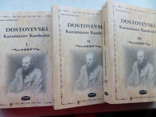 Karamazov Kardeşler 3 Cilt Fyodor Dostoyevski